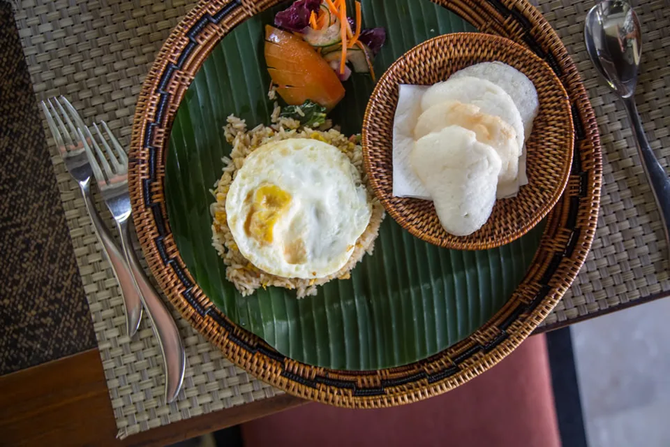 インドネシア朝食